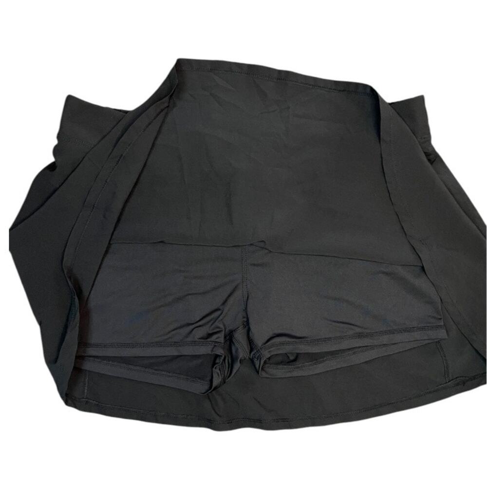 Olivia sport black tennis skort activewear pickleball golf workout athletic - Picture 3 of 4